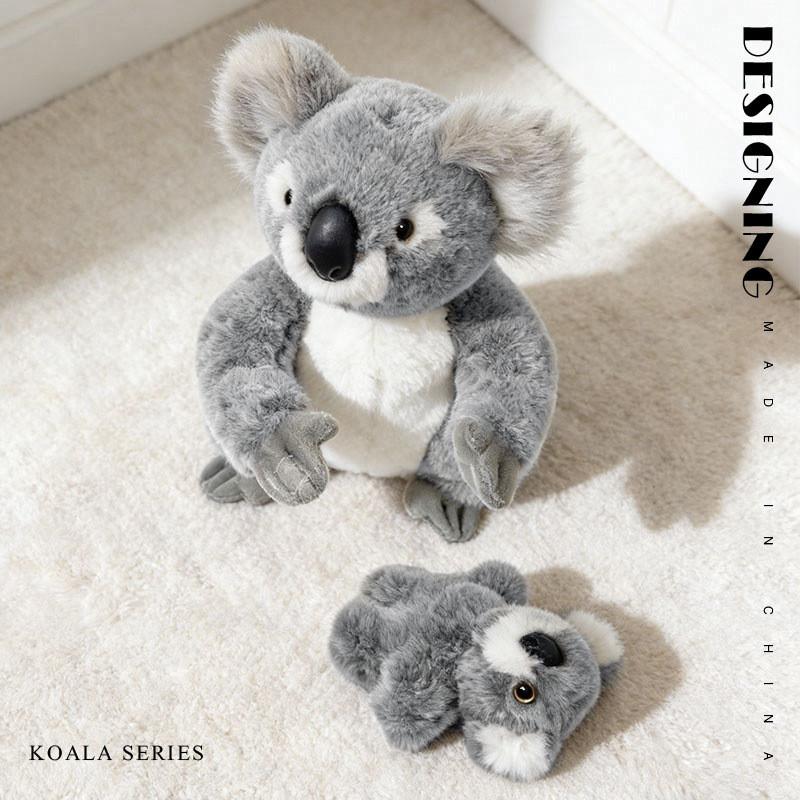 Koala Series Stuffed Animal Plush Toy With Soft Short Pile For Kids And Collectors