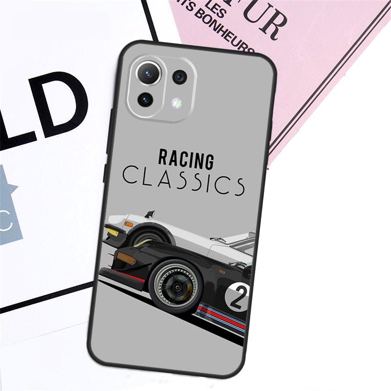 

Racing Stripes racer Car Case For Xiaomi 17 Pro Max 14 15 Ultra 13T 15T 14T Pro POCO X7 Pro X5 X6 F5 F6 F7 F8 Cover Xiaomi 15