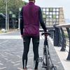 Wosawe Cyklistická větrovka Muži Voděodolná Větruodolná Dres s dlouhým rukávem Reflexní Sportovní Venkovní Běhání Rychleschnoucí Cyklistický kabát