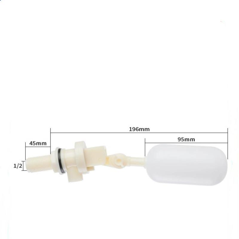 

Пластиковый поплавковый клапан для аквариума, резервуара для воды, регулируемый впускной клапан для воды, шаровой кран для многонаправленной установки A2