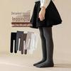 Kids' Combed Cotton Vertical Stripe Pantyhose: Autumn-Winter Leggings & Tights