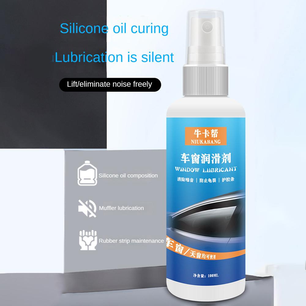 Auto Silicone Lubricant Auto Rubber Surfaces Restoration Lubrication Multi Purposes Silicone Spray To Lift Freely Eliminate