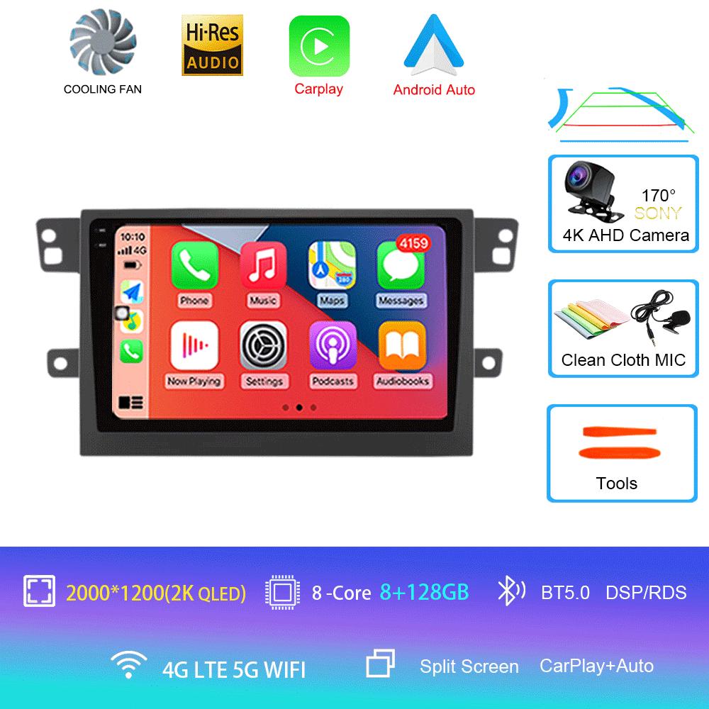 Android 14 For MAXUS T60 T70 Pickup 2017 - 2021 Car Radio Multimedia Video Player Navigation GPS 5G WIFI Carplay Auto 360 Camera