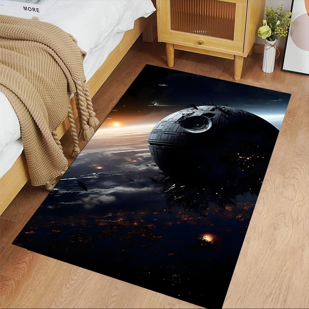 Star Wars Floor Mat Suitable for Dining Room Foyer Balcony Hallway Anti-slip Rug Anime Office Decor Luxury Gift for Birthday, Christmas, Wedding