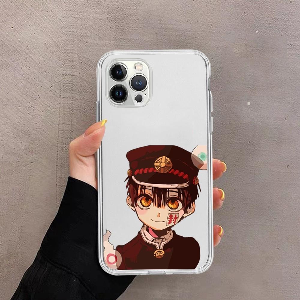 Hanako Kun Yashiro Anime Phone Case For iPhone 15 13 14 Pro Max XS XR 12 11 Pro 13 Mini 6 7 8 Plus Soft Clear Back Cover