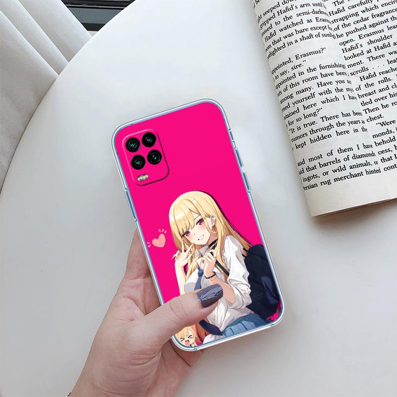 RP45 M-Marin K-Kitagawa Transparent Phone Case for Motorola Moto G7 G8 G9 G84 G85 G73 G24 G15 Z2 Play Power Plus