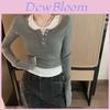 Hanbok Inspired Long Sleeves T Shirt Top For Casual Wear