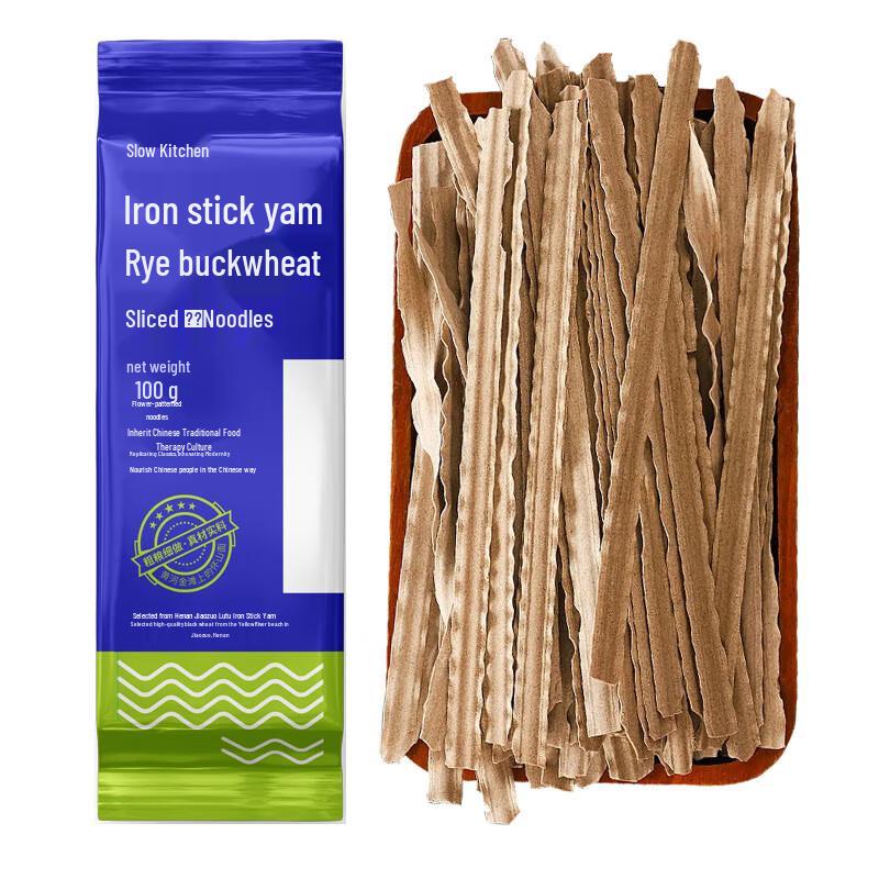 Man Chu Fang Iron Yam Black Rye Buckwheat Knife-Cut Noodles