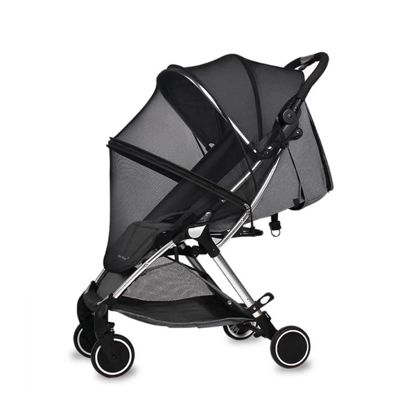 

Stroller Mosquito Net, Stroller Insect Net Cover, Safety Protection, Breathable and Suitable for Stroller Net чёрный