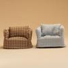 Smooth cotton Tiny Sofa Model For 1 12 Model house Displays Detachable For Realistic Home Trim