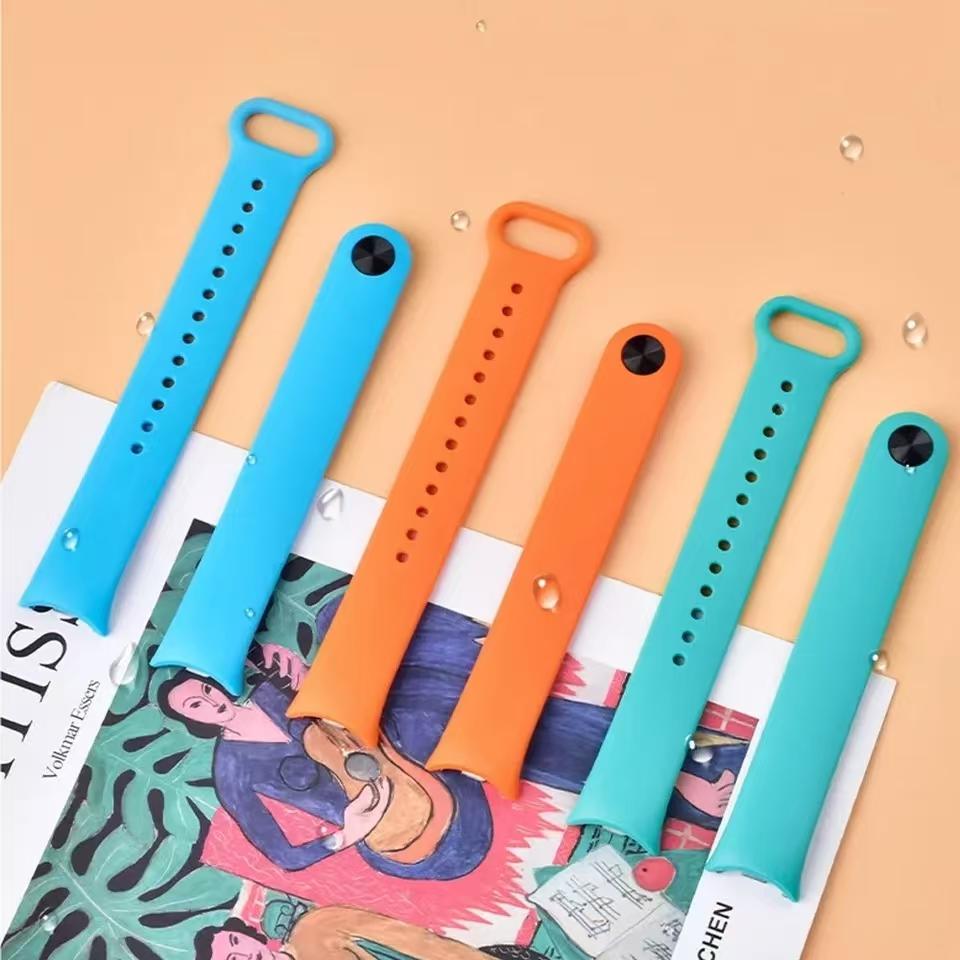 Sport Silicone Strap for Xiaomi Mi Band 9 NFC Replacement Bracelet Belt for Xiaomi Mi Band 8/9/10 Wriststrap Smart Watch Accessories
