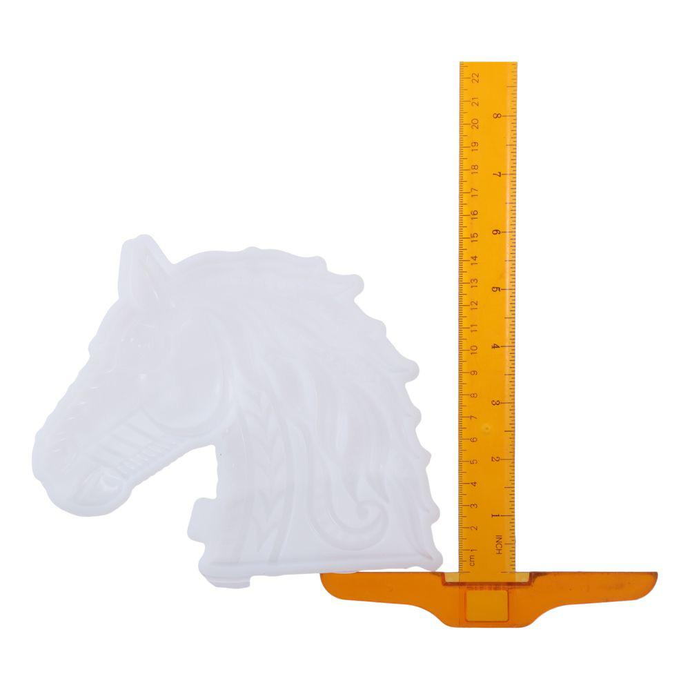 Matrițe de Silicon 3D Cap de Cal Animal Matrițe de Silicon 3D Cap de Cal Matrițe de Rășină Pentru Decorarea Curții