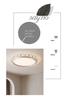 Modern Smart Bedroom Ceiling Light, Full Spectrum Eye-Care, Luxury Design