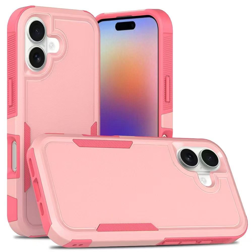 

OTT PC Case Box For IPhone 17 Pro Max Air 16 E 15 14 Plus 13 12 2IN1 Hybrid Dual Layer Armor Shockproof Back Cover IPhone 16