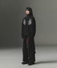 Not4Nerd Eastern Dragon Tweed Track Jacket - Black