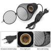 1pcs Pet Reptile Heat Lamp Shade Infrared Ceramic Heat Emitter Pet Coop Heater Guard for Chicken Lizard Turtle Brooder Snake