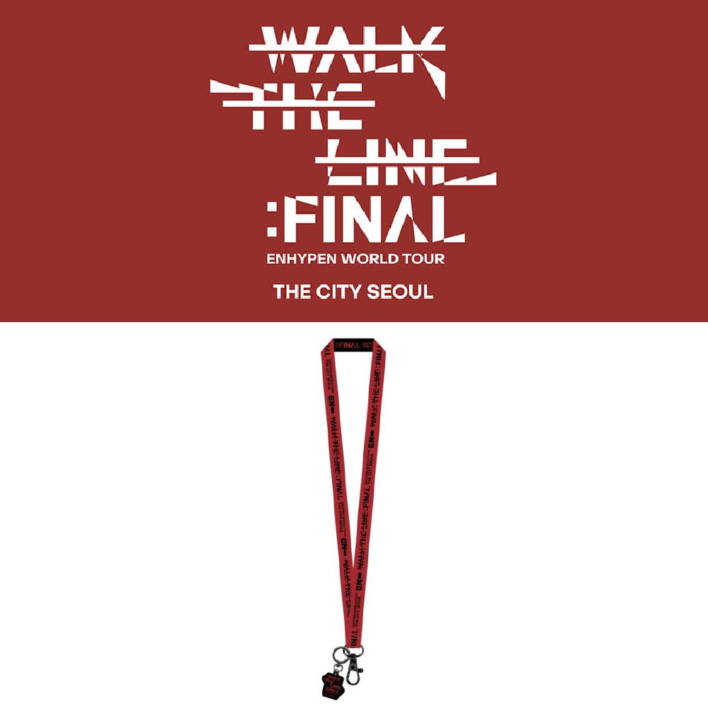 

Предзаказ ENHYPEN World Tour WALK THE LINE: ФИНАЛ Город Сеул POP-UP MD Шнурок