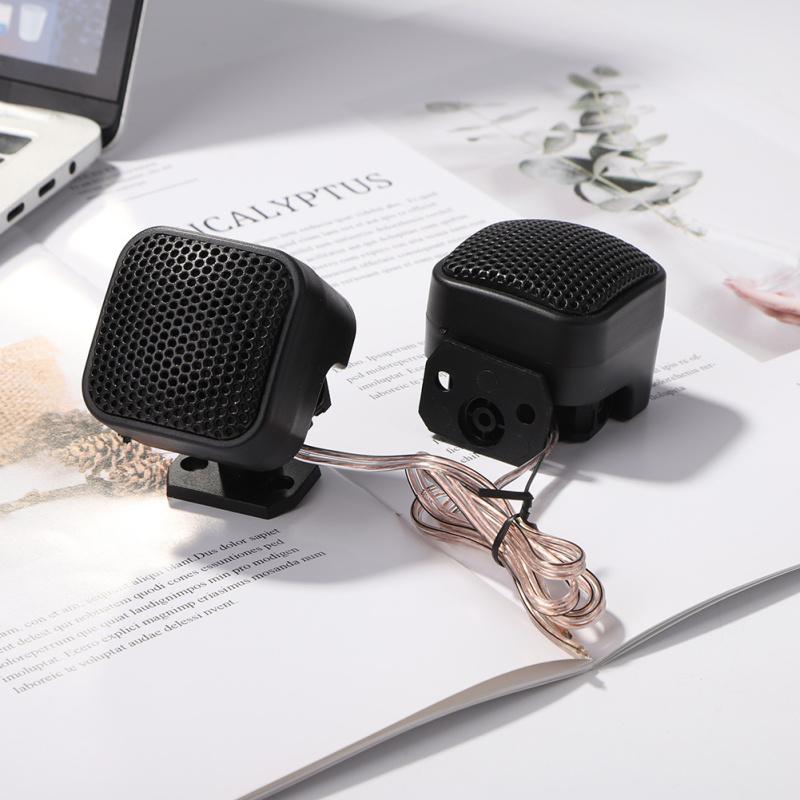 1 Paar Universelle 500W Auto-Hochtöner Installiert Sofort Eingebauter Frequenzweiche Mini Quadratisch Hoch