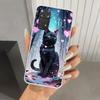 Anime Cat Rain Animal Phone Case for Xiaomi Redmi Note 15 14 14S 13 12S 12 Pro 11S 11 Plus 11T 11E 10S Soft Funda Print Shell Re