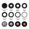 40Pcs 46mm Coin Holder Capsule Case with Gasket for Military Commemorative Coin Medal Storage Box Collection Supplies