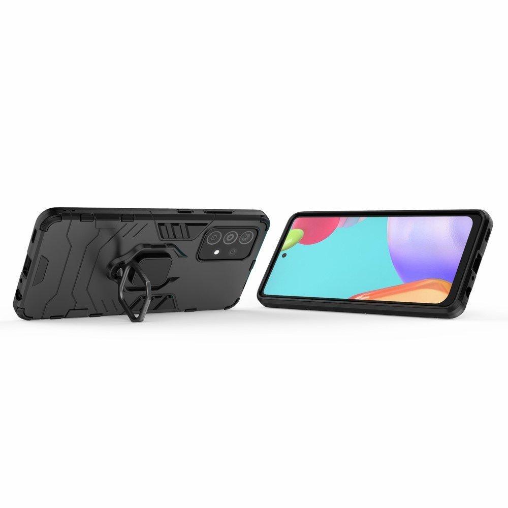 Case for Samsung Galaxy A72 5G / A72 LTE, Kickstand Ring, black