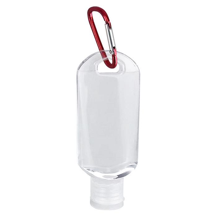 50ml Heart-shaped Hook Bottle for Hand Sanitizer, Gel, Lotion, or Alcohol Spray