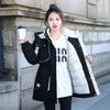 Parka d'hiver pour femmes, manteau chaud épaissi, vêtement de travail, veste en coton, vêtement d'extérieur tendance