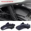 Plastic Motorcycle Mudguard Matte Black Carbon Fiber Rear Extension Splash Pad Protection Cover for PCX160