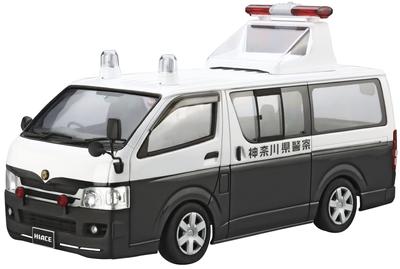Aoshima Bunka Kyozai The Patrol Car Series Toyota TRH200V Hiace Traffic Accident Handling Inspection Vehicle 2007 Plastic Model 1/24 No.5 Vehicle/Area