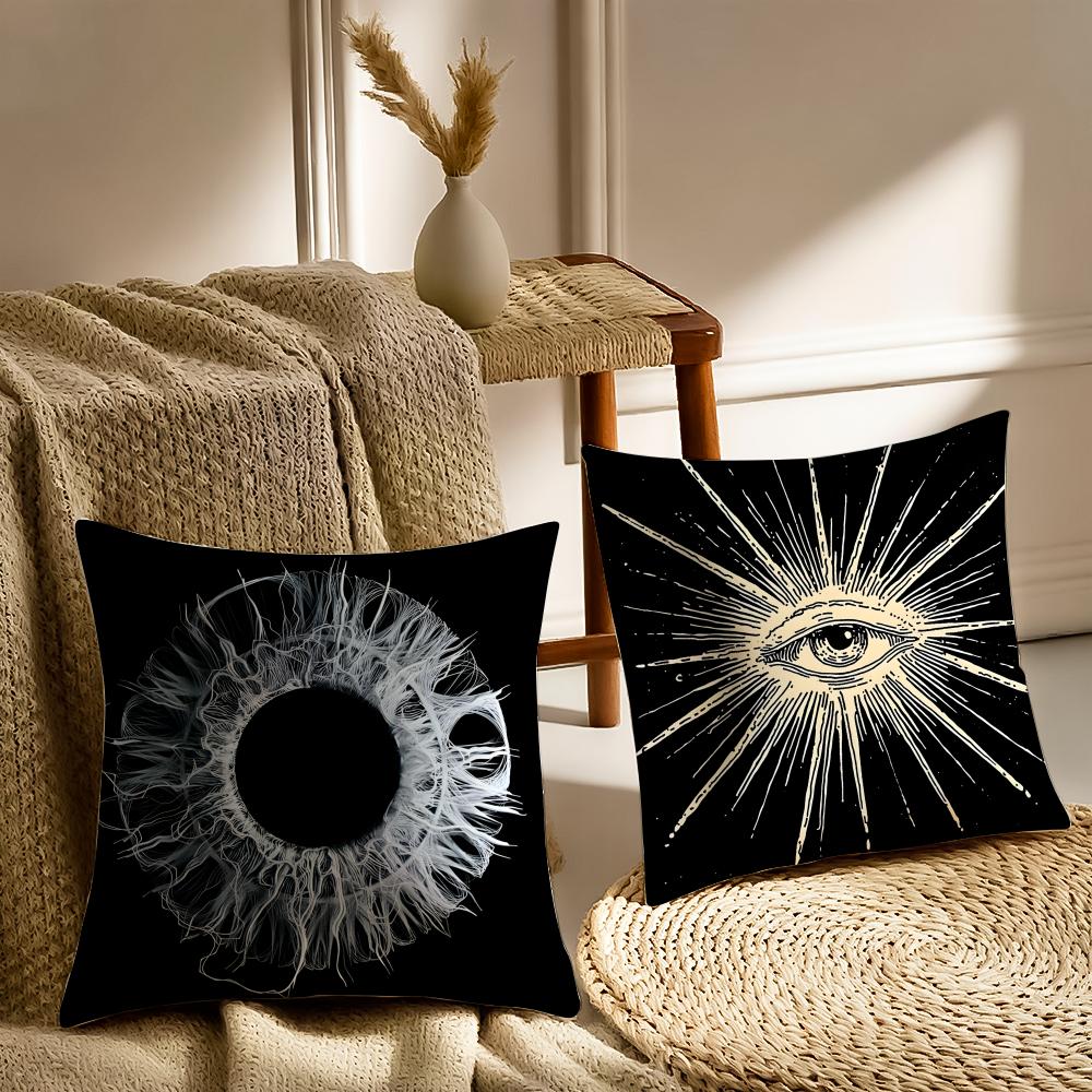 Eyeball Pillow Cool Ins Style Cushion Cushion Cover Pillowcase Anti-Dustmite Living Room Sofa Decor Cushion Room