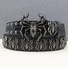 Men's Spider Rivet Punk Belt - Hip Hop Street Style