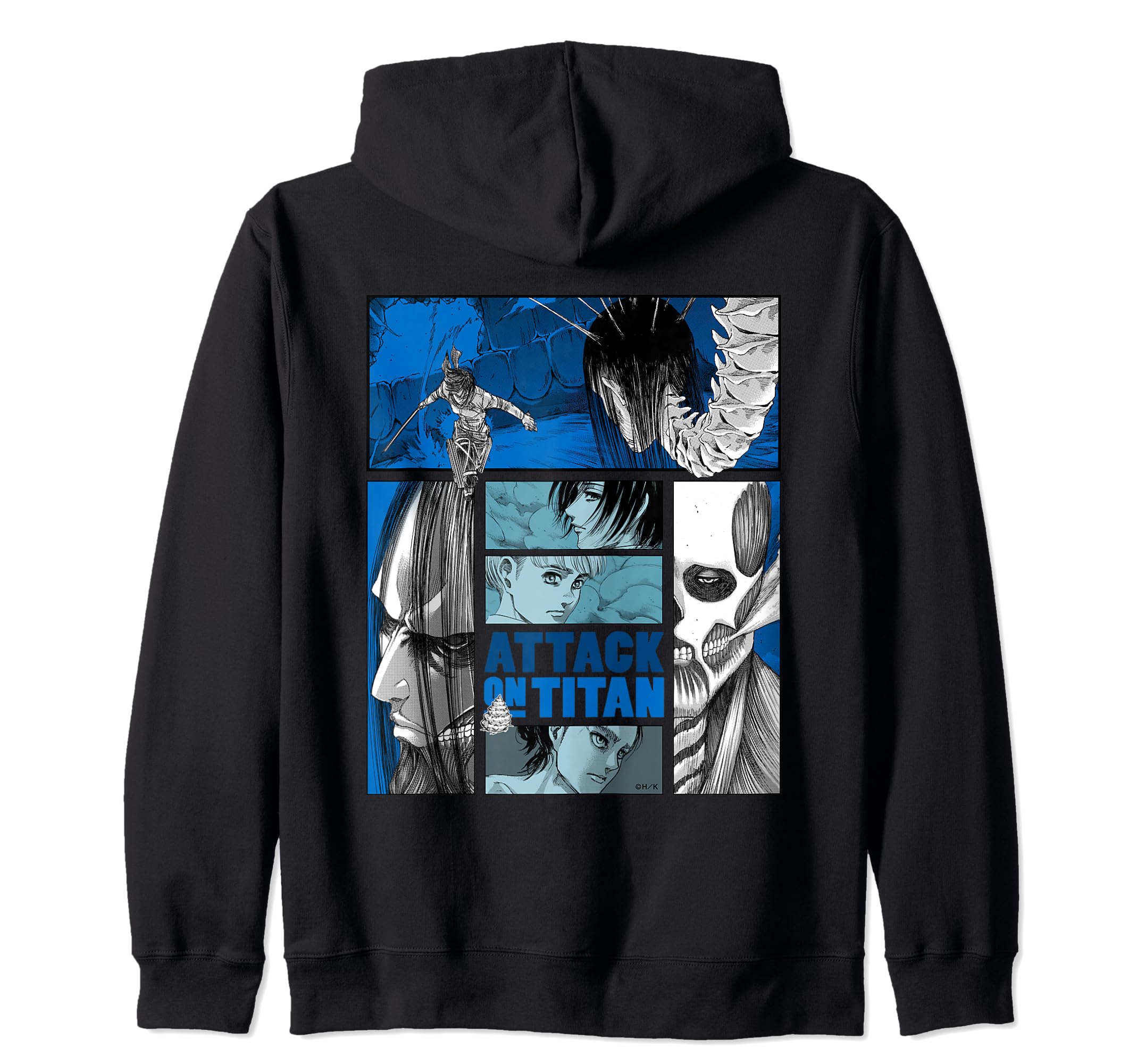 

[Second Official Merchandise] Attack on Titan: Battle of Heaven and Earth 2 Zip Hoodie