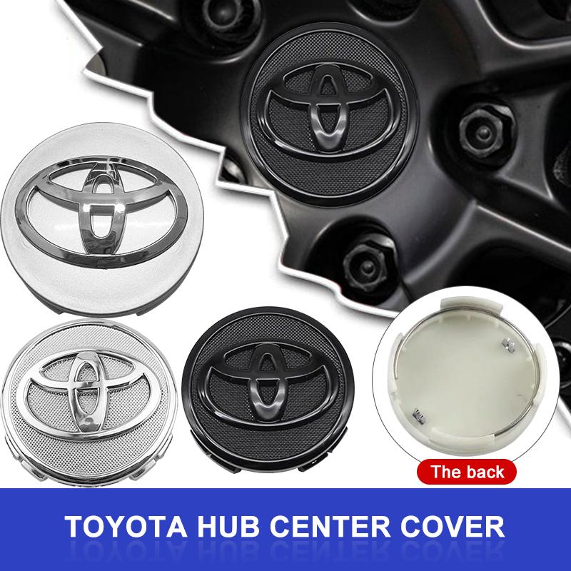 4 Stück 56mm/60mm Auto Radmitte Nabenkappe Felgenabdeckung Für Toyota Corolla Yaris Chr Auris RAV4 Land Reiz Cruiser Chr Camry Racing