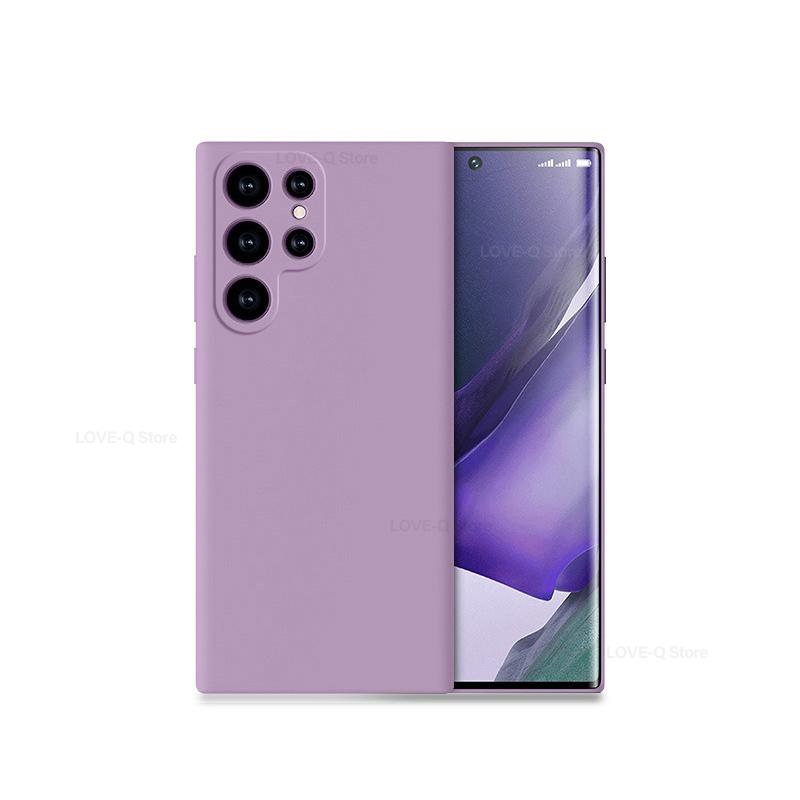 Für S25 Ultra Plus Hülle Luxus Flüssigsilikon Weiche TPU Hülle Für Samsung Galaxy S25 S24 S23 S22 Plus S25 Ultra S25Ultra Handyhüllen