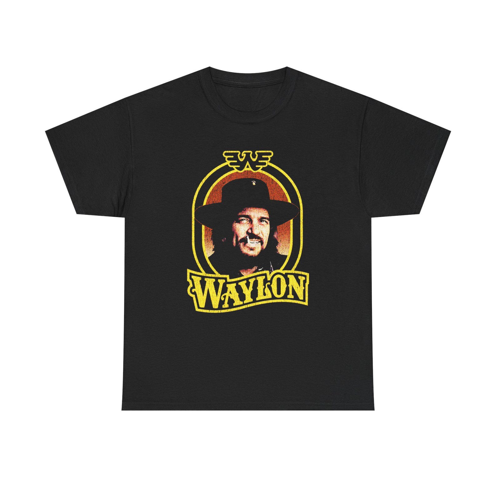 Waylon Jennings Vintage Shirt, Outlaw Country Tee, 70s Western Music Graphic T-Shirt, Classic Country Fan Gift 100