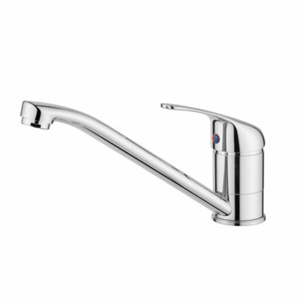 

Decoration Water Valve Swivel Spout Sink Tap Kitchen Mixer Tap Single Lever Chrome Faucet