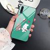 Cute Corgi Dog Case For Samsung Galaxy A71 A72 A70 A73 A53 A13 5g A03 A22 A21s A03 Core A42 A52 Animal Tempered Glass Cover