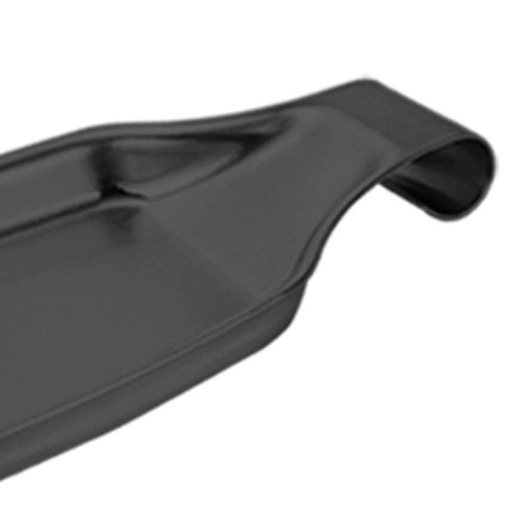 304 Stainless Steel Spoon Rest Storage Quadrate Fashionable Utensil Spoon Holder for Kitchen Black