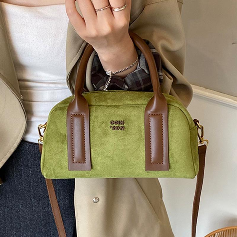 Small-scale Vintage Versatile Boshe Bag, Hand-held Pillow Bag, Casual Cross-body Bag