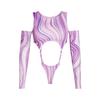 Missy Empire Womens/Ladies Swirl Print Bodycon Bodysuit