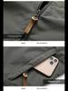 Men's Casual Hooded Jacket - Loose Fit, Perfect for Spring & Autumn.