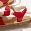 Girls' Summer Beach Bow Sandals - Versatile Open-Toe Princess Shoes