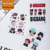 6D Stereo Embossed G-Dragon Concert Sticker for DIY Phone Case Decoration