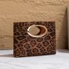 Sac à Main de Soirée pour Femme Élégant Imprimé Léopard, Chic pour Événements Formels, Sac de Tous les Jours Durable pour Femmes Parfait pour les Fêtes, Tenues Décontractées, Pochette Élégante
