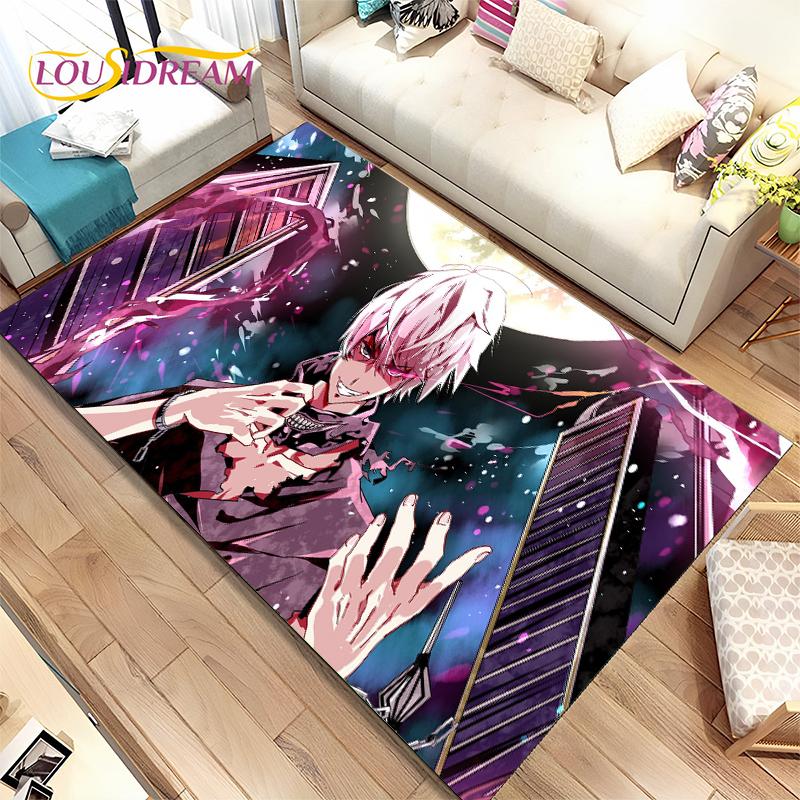 Anime Tokyo Ghoul Carpet Kitchen MatEntrance Doormat Bedroom Floor Decoration Living Room Carpet Bathroom Anti-slip Rug