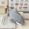 1Pc Cute Plush Shark Pencil Case Student Stationery School Supplies Kawaii Doll Back To School Storage Bag Pen Bag Stationery