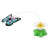 1PCS Electric Butterfly Birds Cat Toy Shake Rotating Flying Automatic Humming Bird Intelligence Training Funny Pet Toys