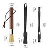 Wooden Handle Cleaning Tool Set For Coffee Grinders Espresso Machine Natural Bristles Cleaner Brush Baristas Accessories