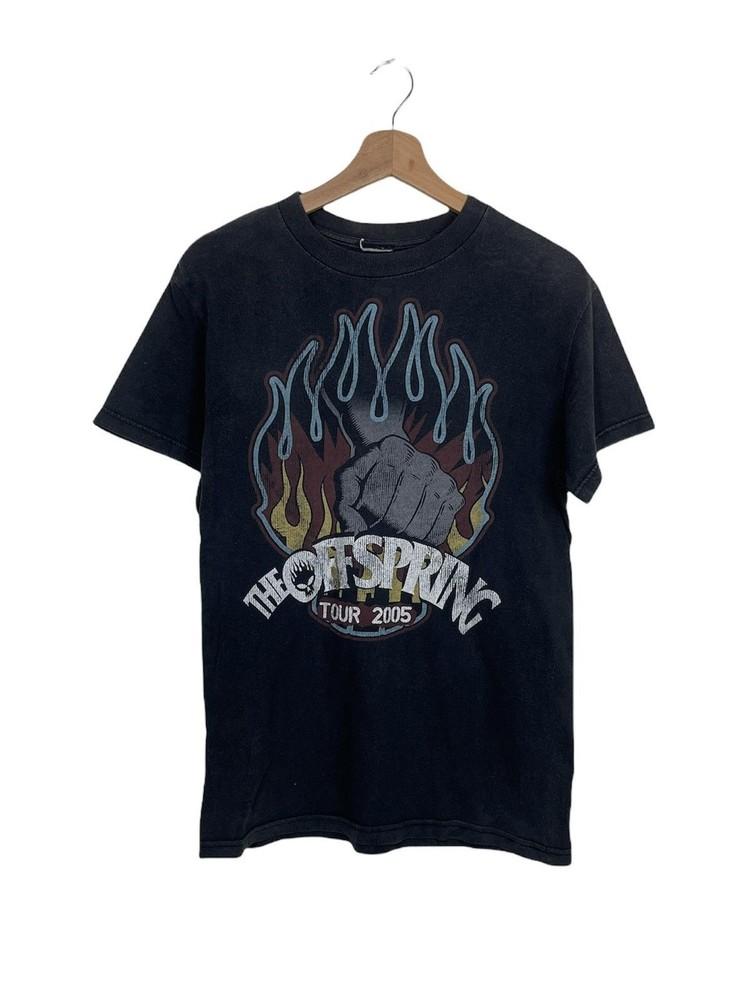 

Remake The Offspring Tour 2005 Black Graphic T shirt Unisex NH24364 Unisex T-Shirt L