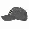 DDay Stripes With RAF Roundel Denim Fabric Cap Casual Baseball Caps Adjustable Hat Summer Unisex Baseball Hats